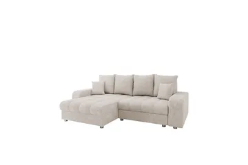 Smolmark Bäddsoffa med Divan 3-sits - Beige - Möbler - Soffa - Bäddsoffa - Bäddsoffa divan