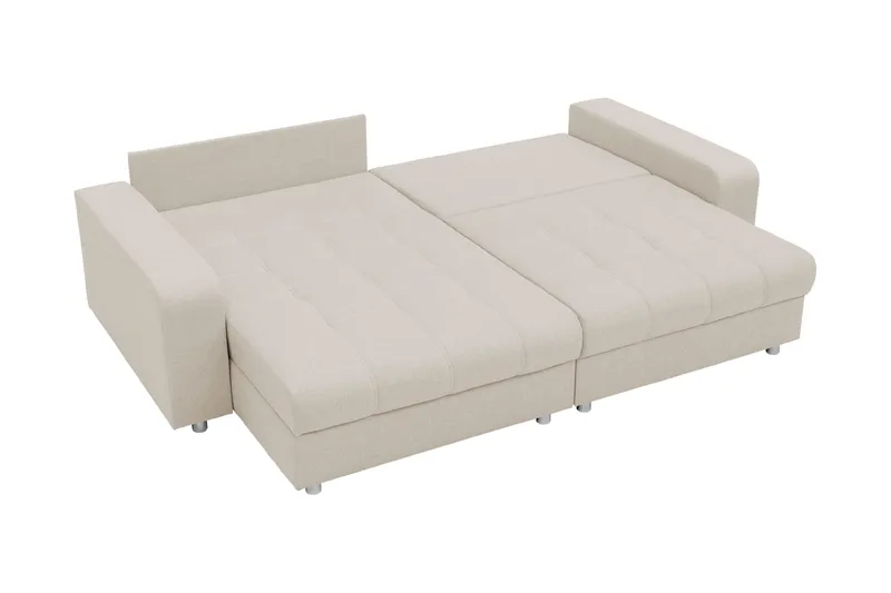 Smolmark Bäddsoffa med Divan 3-sits - Beige - Möbler - Soffa - Bäddsoffa - Bäddsoffa divan