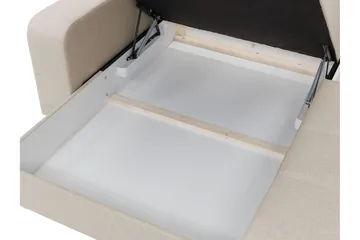 Smolmark Bäddsoffa med Divan 3-sits - Beige - Möbler - Soffa - Bäddsoffa - Bäddsoffa divan