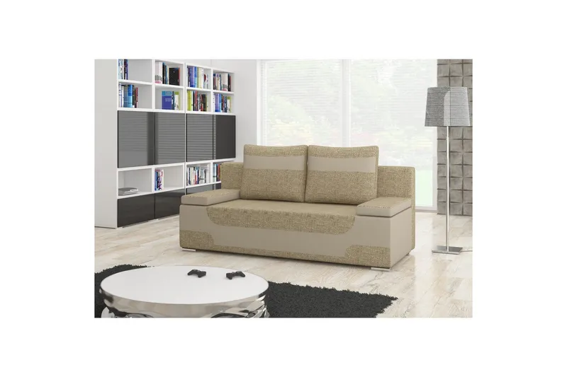 Soffa Eltap Area 200x90x92 cm, Berlin 03, Mjuk 33, Beige