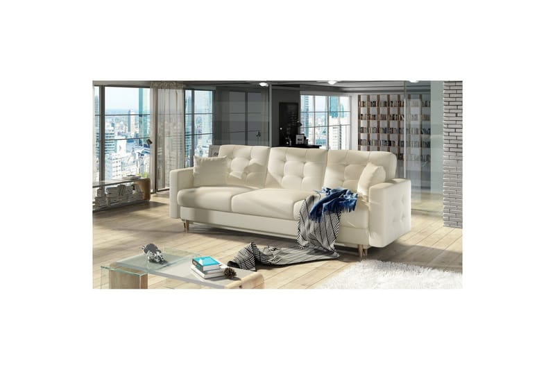 Soffa Eltap Asgard 233x93x92 cm, Soft 33, Beige
