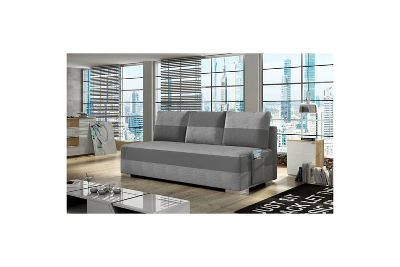 Soffa Eltap Atila 200x83x92 cm - Sawana 21, Soft 29, Grå - Möbler - Soffa - Bäddsoffa - 3 sits bäddsoffa