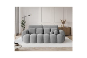 Soffa Eltap Cotonn 256x105x119 cm - Royal 04, Grå - Möbler - Soffa - Bäddsoffa - 3 sits bäddsoffa