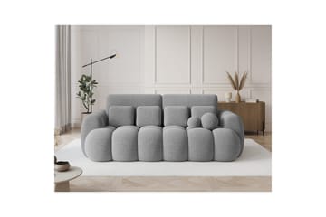 Soffa Eltap Cotonn 256x105x119 cm - Royal 04, Grå - Möbler - Soffa - Bäddsoffa - 3 sits bäddsoffa