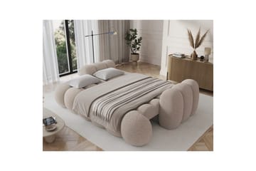 Soffa Eltap Cotonn 256x105x119 cm - Royal 18, Beige - Möbler - Soffa - Bäddsoffa - 3 sits bäddsoffa