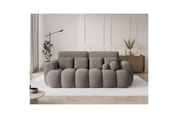 Soffa Eltap Cotonn 256x105x119 cm - Royal 20, Beige - Möbler - Soffa - Bäddsoffa - 3 sits bäddsoffa