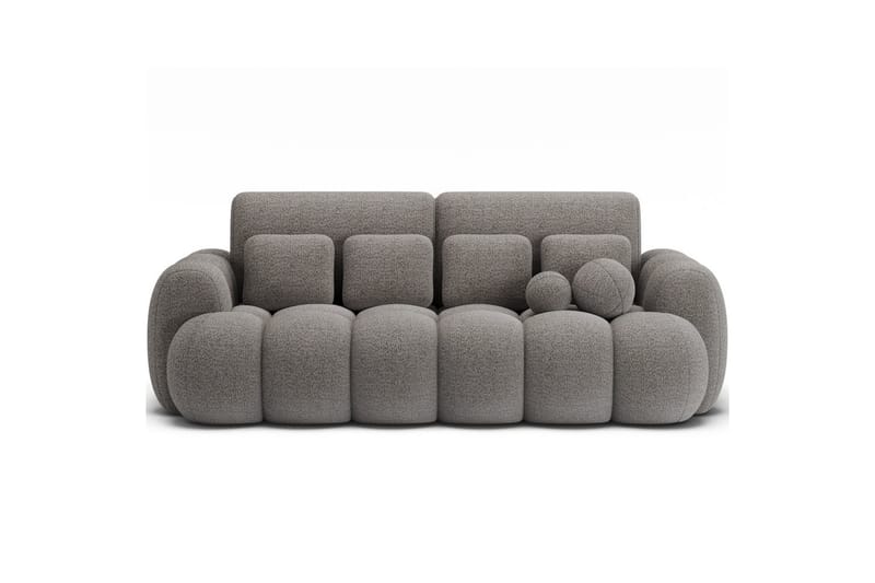 Soffa Eltap Cotonn 256x105x119 cm - Royal 20, Beige - Möbler - Soffa - Bäddsoffa - 3 sits bäddsoffa