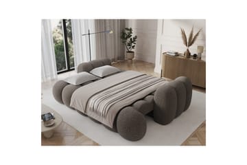 Soffa Eltap Cotonn 256x105x119 cm - Royal 20, Beige - Möbler - Soffa - Bäddsoffa - 3 sits bäddsoffa