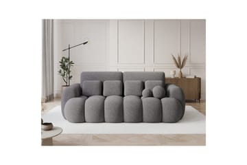 Soffa Eltap Cotonn 256x105x119 cm - Paolli 04, Grå - Möbler - Soffa - Bäddsoffa - 3 sits bäddsoffa
