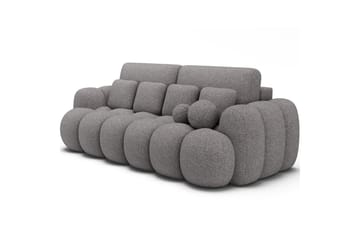 Soffa Eltap Cotonn 256x105x119 cm - Paolli 04, Grå - Möbler - Soffa - Bäddsoffa - 3 sits bäddsoffa