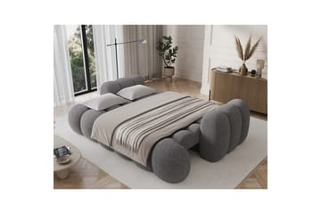 Soffa Eltap Cotonn 256x105x119 cm - Paolli 04, Grå - Möbler - Soffa - Bäddsoffa - 3 sits bäddsoffa