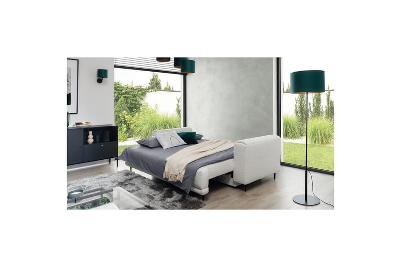 Soffa Eltap Dalia 248x84x95 cm - Royal 01, Vit - Möbler - Soffa - Bäddsoffa - 3 sits bäddsoffa