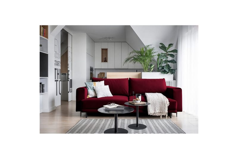 Soffa Eltap Dalia 248x84x95 cm - Velvetmat 25 - Möbler - Soffa - Bäddsoffa - 3 sits bäddsoffa