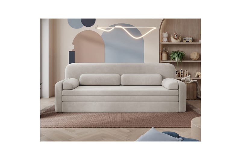Soffa Eltap Elioss 236x89x87 cm - Tabbris 18 - Möbler - Soffa - Bäddsoffa - 3 sits bäddsoffa