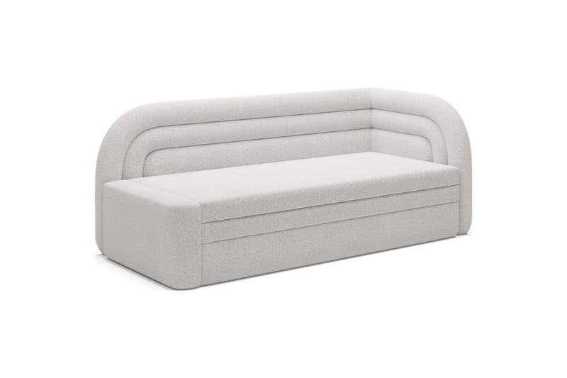 Soffa Eltap Fabillo 223x86x80 cm - Royal 01, Vit, Höger - Möbler - Soffa - Bäddsoffa - 3 sits bäddsoffa