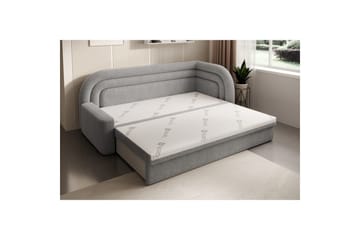 Soffa Eltap Fabillo 223x86x80 cm - Royal 04, Ljusgrå, Höger - Möbler - Soffa - Bäddsoffa - 3 sits bäddsoffa
