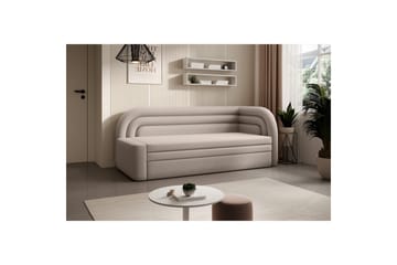 Soffa Eltap Fabillo 223x86x80 cm - Sola 18, Grå, Höger - Möbler - Soffa - Bäddsoffa - 4 sits bäddsoffa