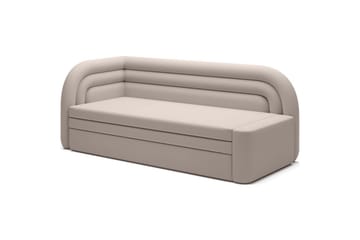 Soffa Eltap Fabillo 223x86x80 cm - Sola 18, Grå, Vänster - Möbler - Soffa - Bäddsoffa - 4 sits bäddsoffa