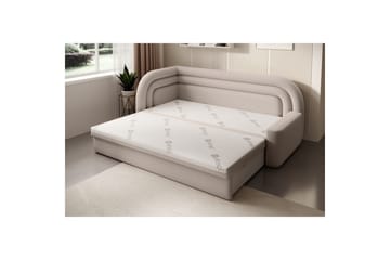 Soffa Eltap Fabillo 223x86x80 cm - Sola 18, Grå, Vänster - Möbler - Soffa - Bäddsoffa - 4 sits bäddsoffa