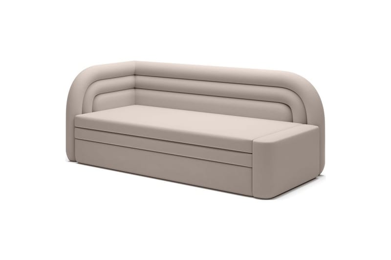 Soffa Eltap Fabillo 223x86x80 cm - Sola 18, Grå, Vänster - Möbler - Soffa - Bäddsoffa - 4 sits bäddsoffa