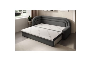 Soffa Eltap Fabillo 223x86x80 cm - Sola 6, Grå, Vänster - Möbler - Soffa - Bäddsoffa - 3 sits bäddsoffa