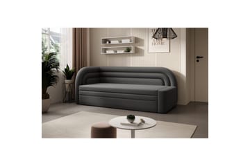 Soffa Eltap Fabillo 223x86x80 cm - Sola 6, Grå, Vänster - Möbler - Soffa - Bäddsoffa - 3 sits bäddsoffa