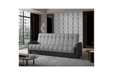 Soffa Eltap Garett 212x85x90 cm - Monolith 85, Monolith 97, Grå, Mörkgrå - Möbler - Soffa - Bäddsoffa - 3 sits bäddsoffa