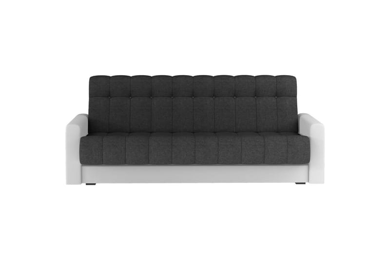 Soffa Eltap Garett 212x85x90 cm - Sawana 05, Soft 17, Grå, Vit - Möbler - Soffa - Bäddsoffa - 3 sits bäddsoffa