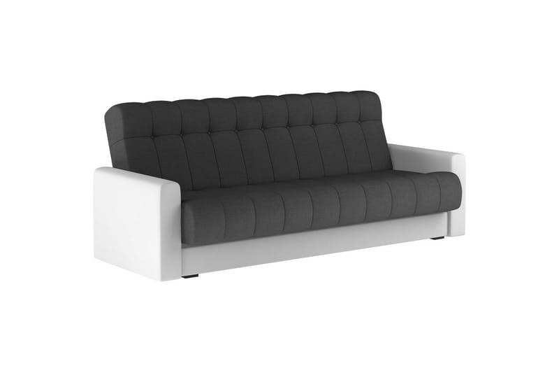 Soffa Eltap Garett 212x85x90 cm - Sawana 05, Soft 17, Grå, Vit - Möbler - Soffa - Bäddsoffa - 3 sits bäddsoffa