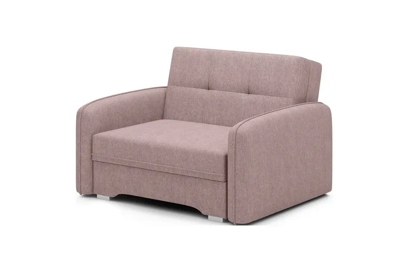 Soffa Eltap Laine 102x109x84 cm - Poco 101, Rosa - Möbler - Soffa - Bäddsoffa - 2 sits bäddsoffa
