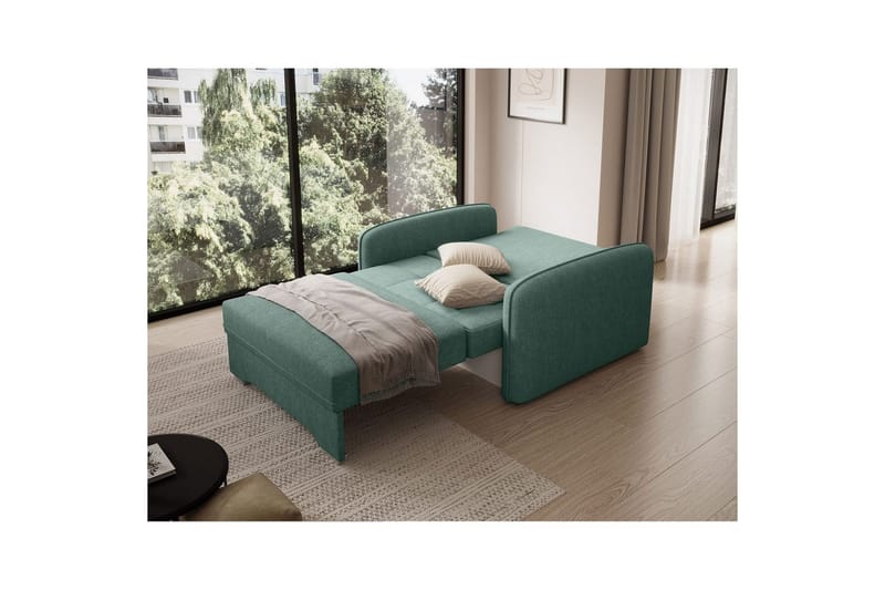 Soffa Eltap Laine 102x109x84 cm - Poco 100, Grön - Möbler - Soffa - Bäddsoffa - 2 sits bäddsoffa