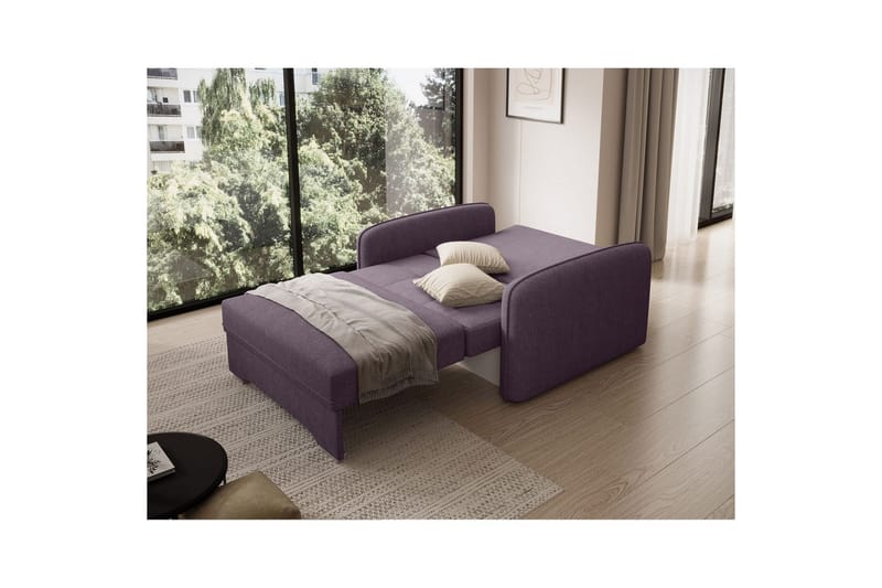 Soffa Eltap Laine 102x109x84 cm - Poco 41, Lila - Möbler - Soffa - Bäddsoffa - 2 sits bäddsoffa