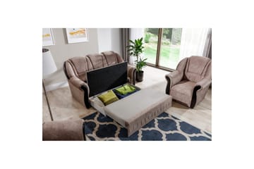 Soffa Eltap Lord 180x85x105 cm - Monolith 09, Mörk Beige - Möbler - Soffa - Bäddsoffa - 2 sits bäddsoffa