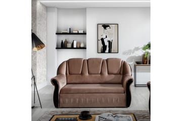 Soffa Eltap Lord 180x85x105 cm - Monolith 09, Mörk Beige - Möbler - Soffa - Bäddsoffa - 2 sits bäddsoffa