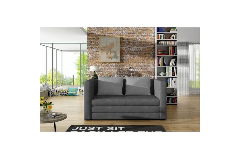 Soffa Eltap Neva 132x70x62 cm - Grå - Möbler - Soffa - Bäddsoffa - 2 sits bäddsoffa