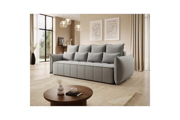 Soffa Eltap Weltton 242x106x94 cm - Sola 04, Grå - Möbler - Soffa - Bäddsoffa - 3 sits bäddsoffa