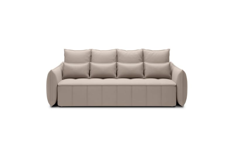 Soffa Eltap Weltton 242x106x94 cm - Sola 18, Beige - Möbler - Soffa - Bäddsoffa - 3 sits bäddsoffa