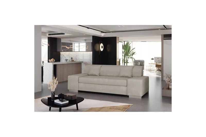 Soffa Eltap Porto, Paros 02, Beige, 3210x92x73 cm