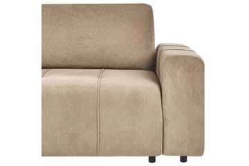 Soffa i höger hörn Högervänd Innvik - Brun, 213x156 cm - Möbler - Soffa - Bäddsoffa - Bäddsoffa längsbäddad
