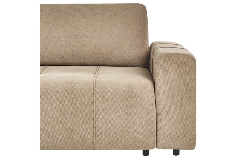 Soffa i höger hörn Högervänd Innvik - Brun, 213x156 cm - Möbler - Soffa - Bäddsoffa - Bäddsoffa längsbäddad