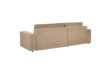 Soffa i höger hörn Högervänd Innvik - Brun, 213x156 cm - Möbler - Soffa - Bäddsoffa - Bäddsoffa längsbäddad