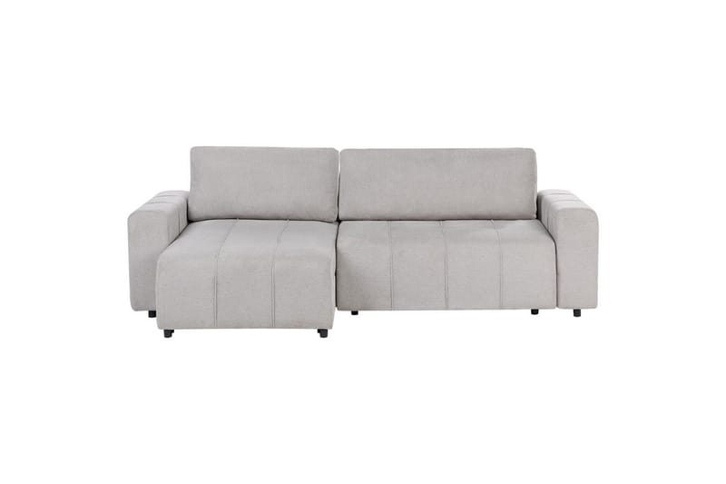 Soffa i höger hörn Högervänd Innvik - Grå, 213x156 cm - Möbler - Soffa - Bäddsoffa - Bäddsoffa längsbäddad