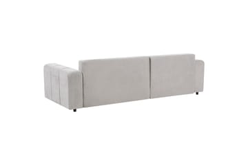 Soffa i höger hörn Högervänd Innvik - Grå, 213x156 cm - Möbler - Soffa - Bäddsoffa - Bäddsoffa längsbäddad
