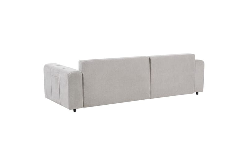 Soffa i höger hörn Högervänd Innvik - Grå, 213x156 cm - Möbler - Soffa - Bäddsoffa - Bäddsoffa längsbäddad