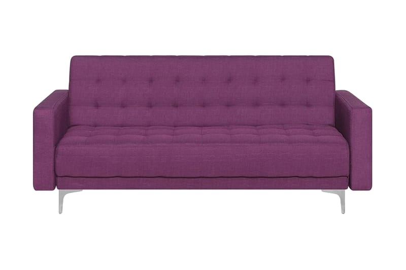 Soffa lila ABERDEEN - 2 sits bäddsoffa