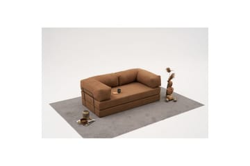 Soffa med 3 sittplatser Selorbury Soffa Brun - Brun - Möbler - Soffa - Bäddsoffa - 2 sits bäddsoffa