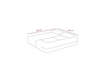 Solin Bäddsoffa 2-sits - Brun - Möbler - Soffa - Bäddsoffa - 2 sits bäddsoffa