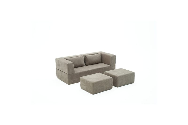 Solin Bäddsoffa 2-sits - Grå - Möbler - Soffa - Bäddsoffa - 2 sits bäddsoffa