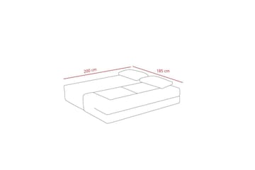 Solin Bäddsoffa 2-sits - Grå - Möbler - Soffa - Bäddsoffa - 2 sits bäddsoffa