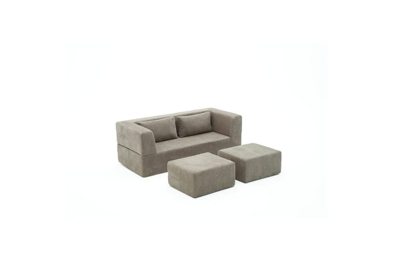 Solin Bäddsoffa 2-sits, Grå